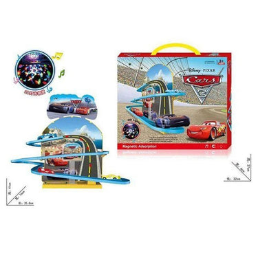 Electric Magnetic Disney Pixer Chase & Race Track Set